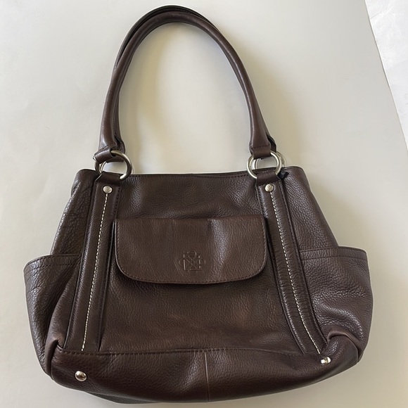 Piazza Handbags - Piazza Womens Beautiful Leather Brown Handbag/Shoulder bag